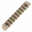 Планка на цевье Keymod/M-LOK polymer 115mm TAN